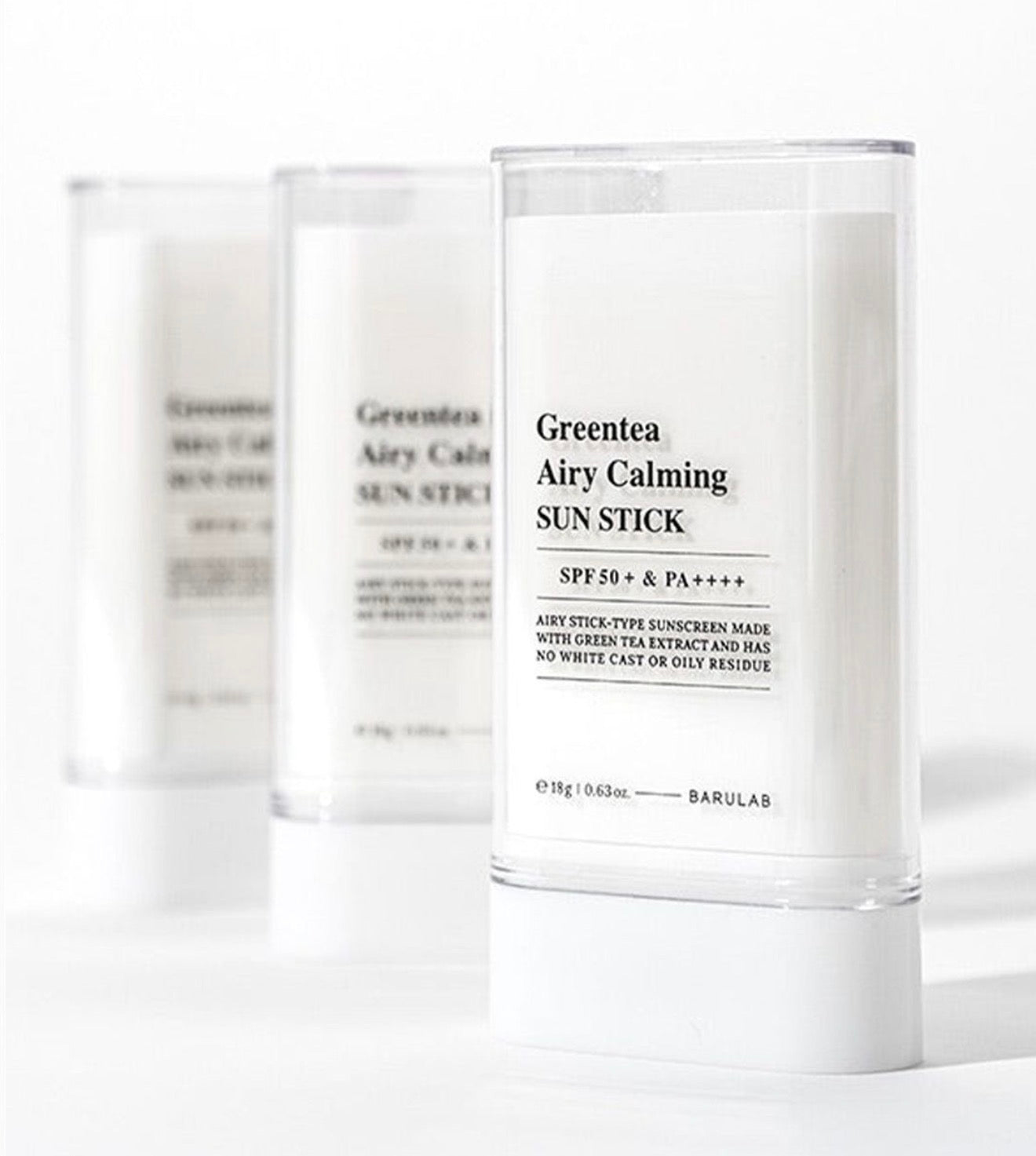 Barulab Koreaanse sunstick SPF50 met groene thee