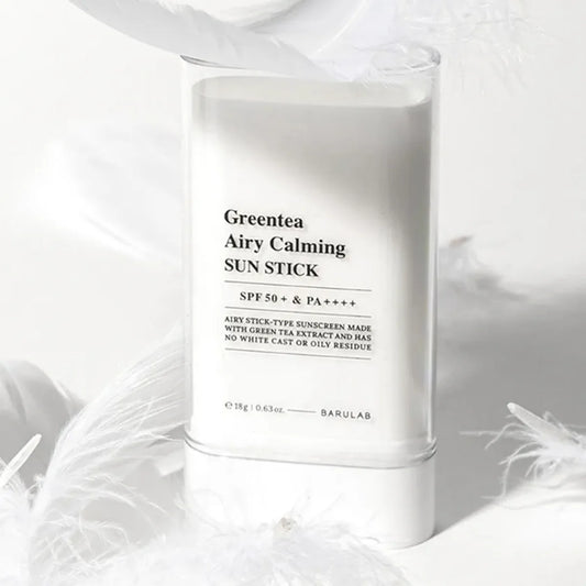 Barulab Koreaanse sunstick SPF50 met groene thee