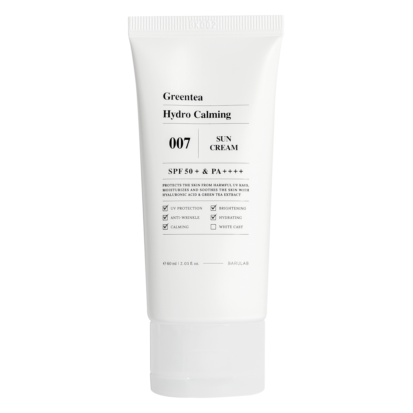 Barulab - Greentea hydraterende Zonnecréme