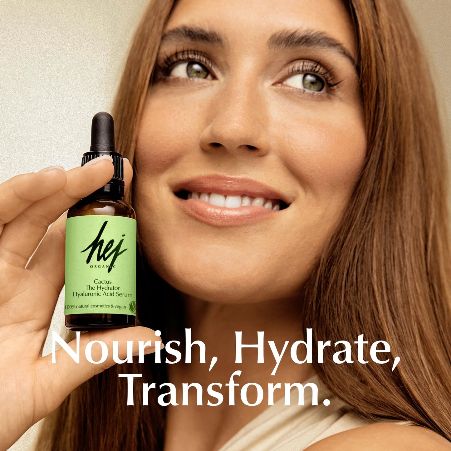 Hej Organic - Energiek serum met Hyaluron & cactus