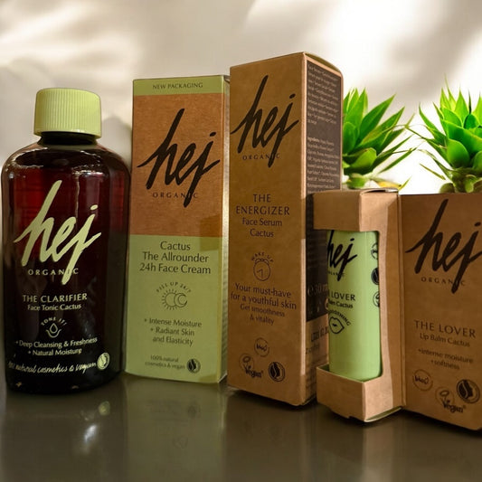 Hej Organic - FULL routine with the scent of Cactus &lt;3